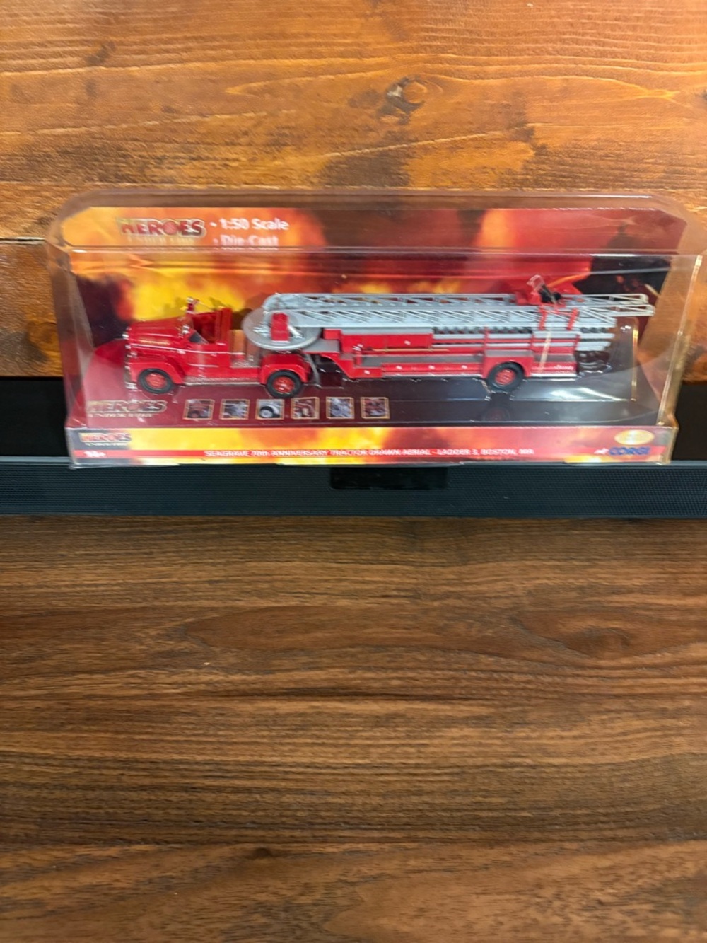 Seagrave 70th Anniversary Tractor Drawn Arial Ladder 3 Boston,MA- Diecast